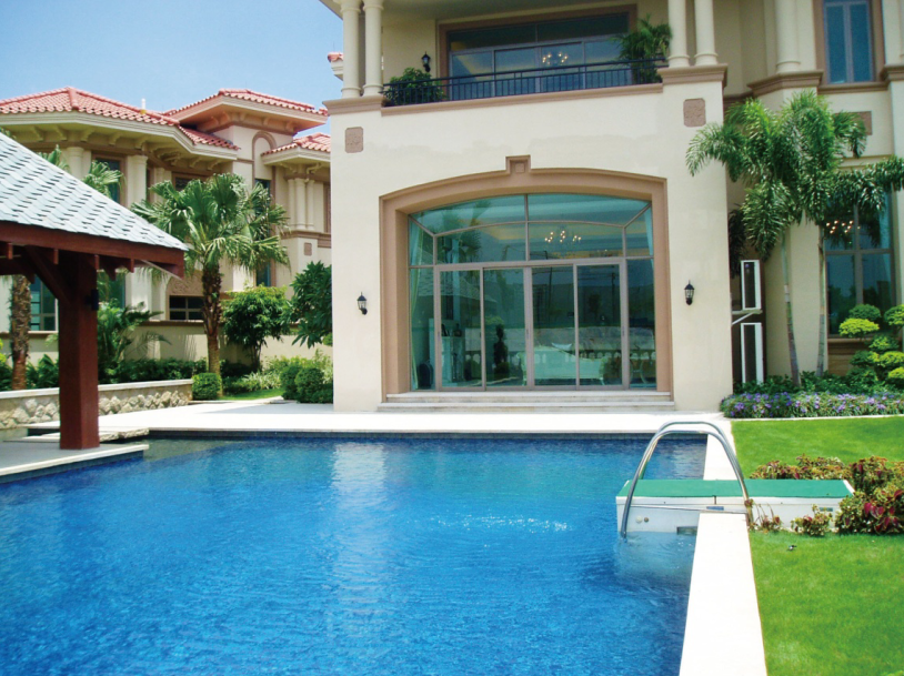 別墅泳池，別墅泳池設(shè)備，別墅泳池設(shè)備有哪些類型？