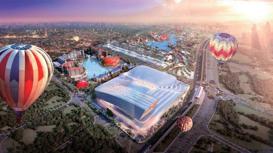 廣州萬達(dá)城水景項目